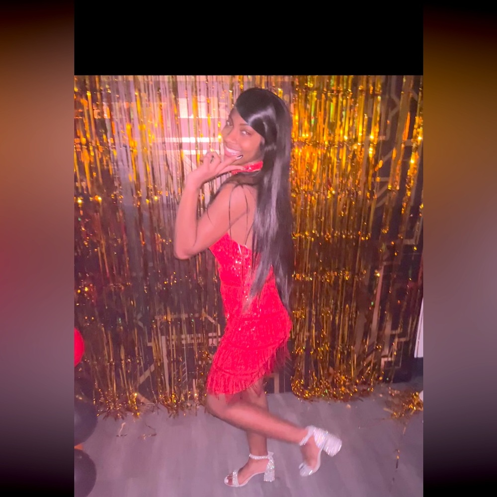 Hot red party dress❤️‍🔥 Like new, worn once!